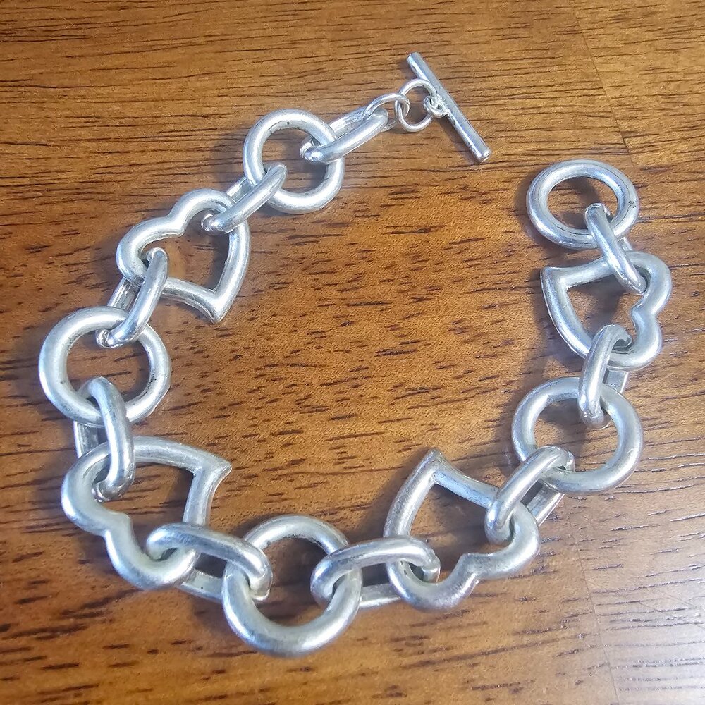 Heart Chain Bracelet